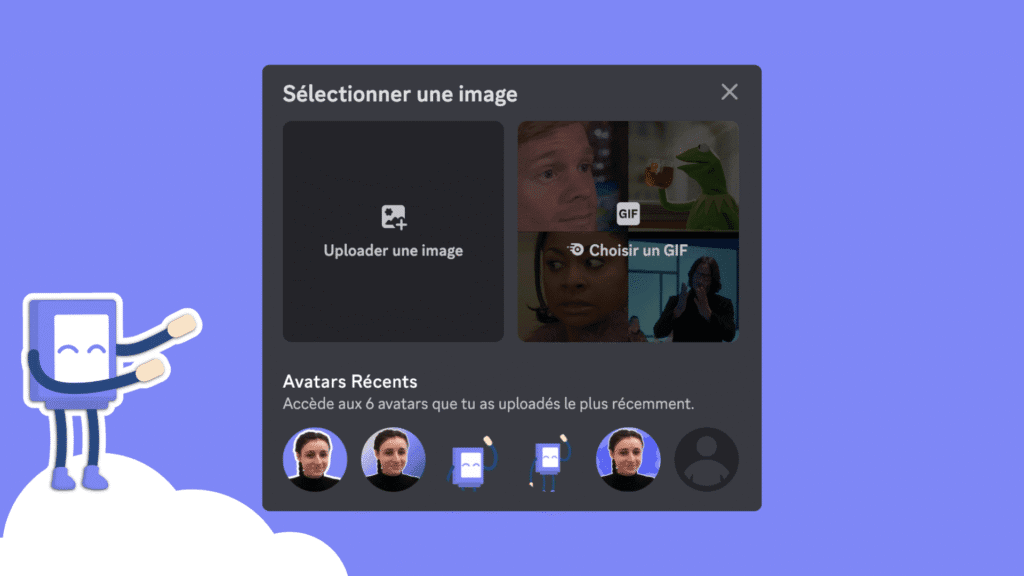Photos de profil sauvegardées sur Discord