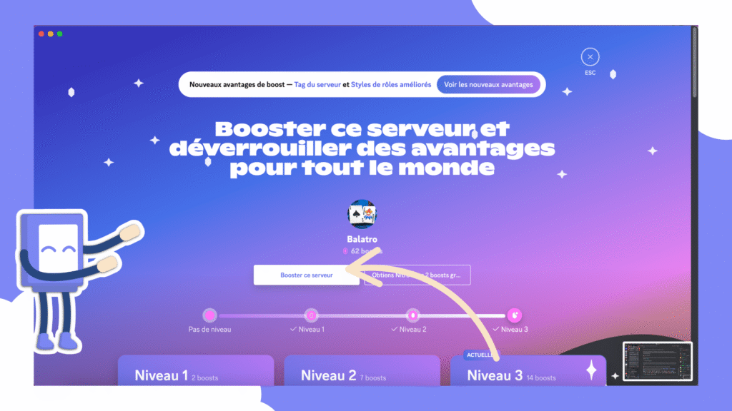 Comment acheter un boost ? Ensuite, cliquez de nouveau sur "Booster ce serveur"