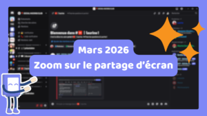 Zoom sur le partage d'écran
